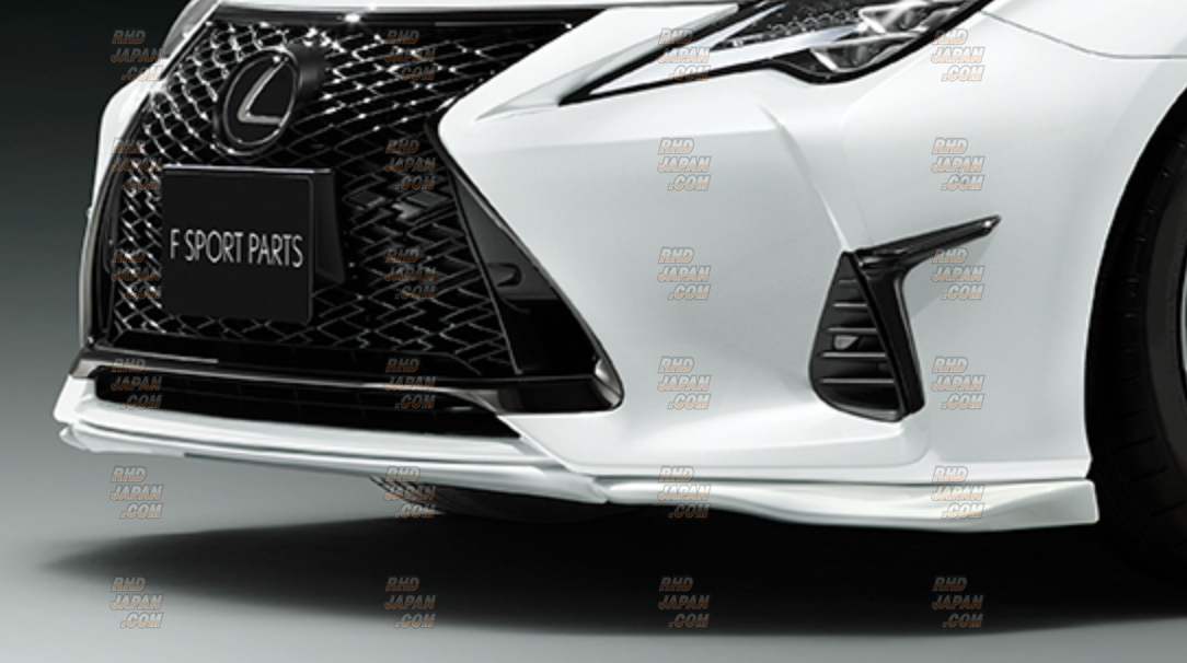 TRD F Sport Parts Front Spoiler Black Edition - Lexus RC300 ASC10 RC300h AVC10 RC350 GSC10